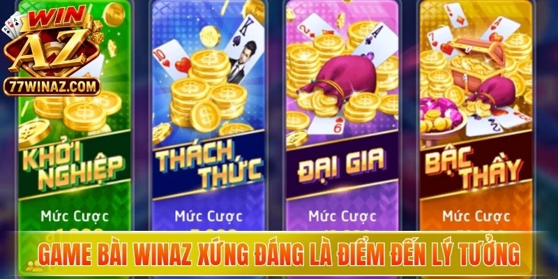 Game bài WinAZ xứng đáng là điểm đến lý tưởng cho những ai đam mê đấu trí
