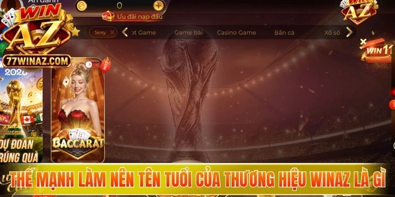Thế mạnh vượt trội làm nên tên tuổi của thương hiệu WinAZ là gì
